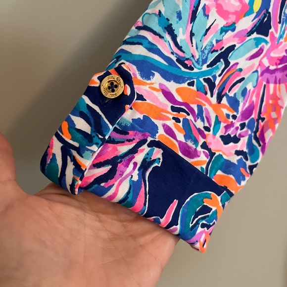 LILLY PULITZER | Lg | VIBRANT COLORS! - Picture 4 of 12